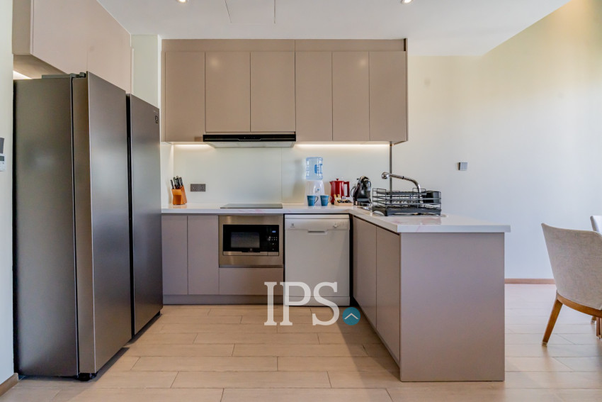 Duplex 3 Bedroom Serviced Penthouse For Rent - Srah Chak, Phnom Penh