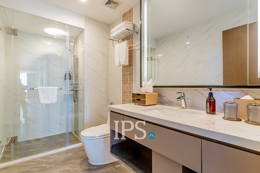 Duplex 3 Bedroom Serviced Penthouse For Rent - Srah Chak, Phnom Penh