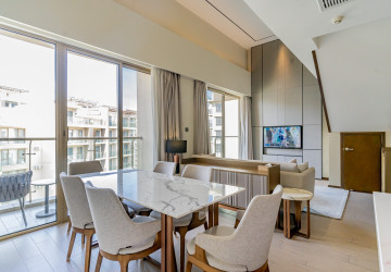 Duplex 3 Bedroom Serviced Penthouse For Rent - Srah Chak, Phnom Penh thumbnail