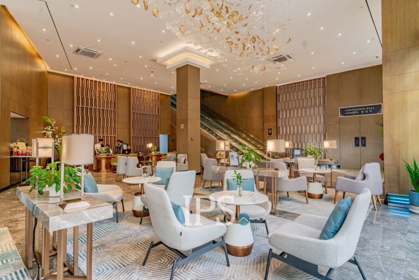 Duplex 3 Bedroom Serviced Penthouse For Rent - Srah Chak, Phnom Penh