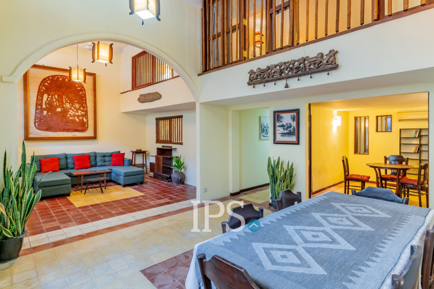 Renovated 3 Bedroom Apartment For Rent - Chakto Mukh, Phnom Penh