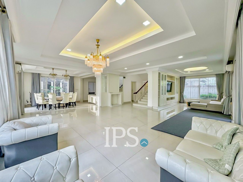 7 Bedroom Queen Villa For Rent - Borey Peng Huoth Beong Snor, Chhbar Ampov, Phnom Penh