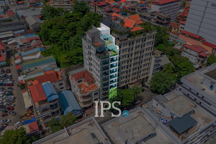 14 Room Hotel Building For Rent - Srah Chork, Daun Penh