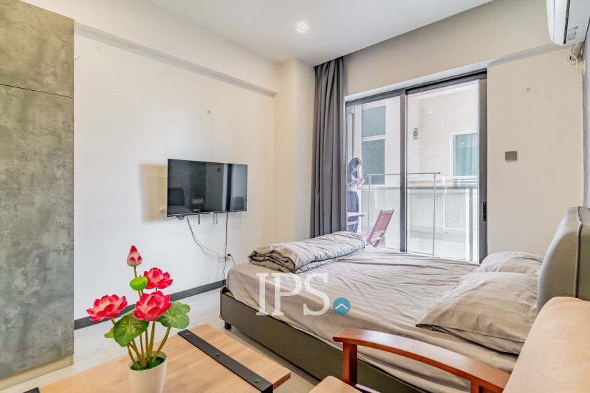 25 Sqm Studio Condo For Rent - M Residences, BKK1 Phnom Penh