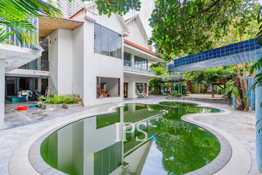 1,400 Sqm Commercial Villa For Rent - Boeung Kak 1, Phnom Penh