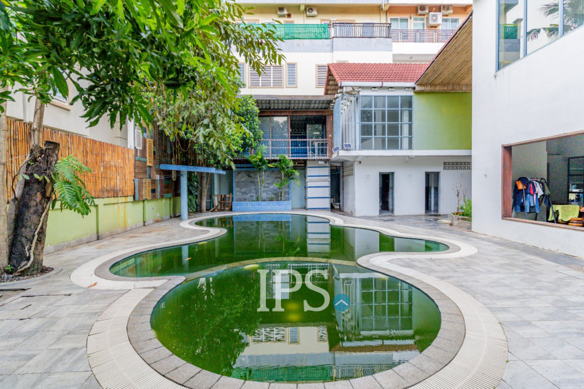 1,400 Sqm Commercial Villa For Rent - Boeung Kak 1, Phnom Penh