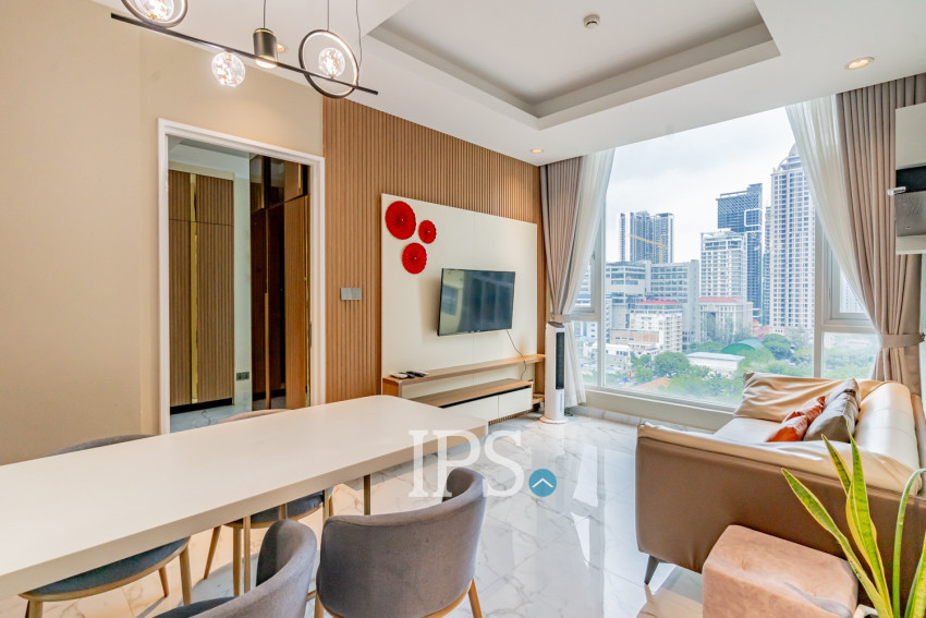2 Bedroom Condo For Rent - J Tower 2, BKK1, Phnom Penh