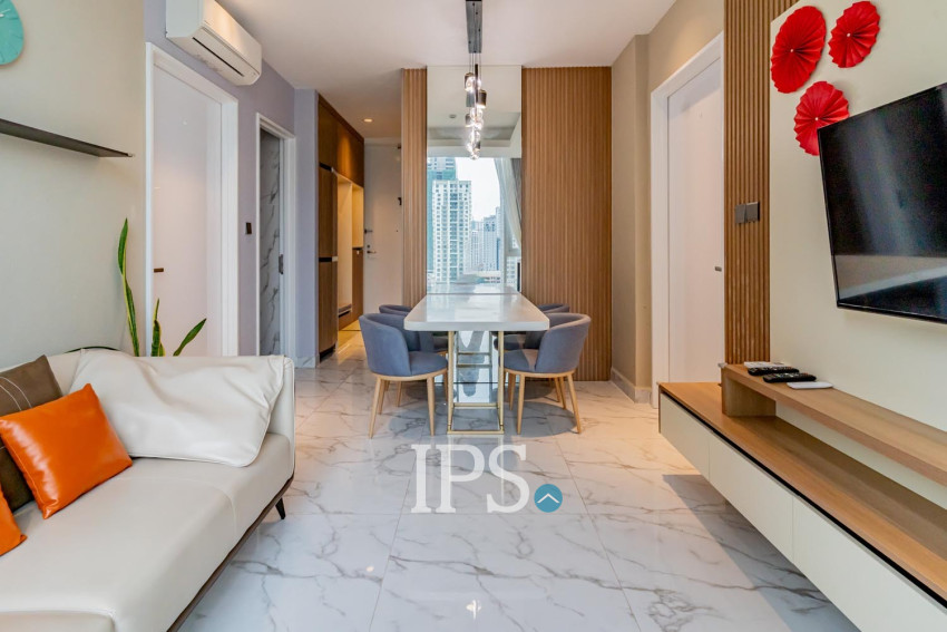 2 Bedroom Condo For Rent - J Tower 2, BKK1, Phnom Penh