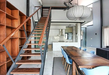 Renovated Duplex 4 Bedroom Apartment For Rent - Phsar Kandal 1, Phnom Penh thumbnail