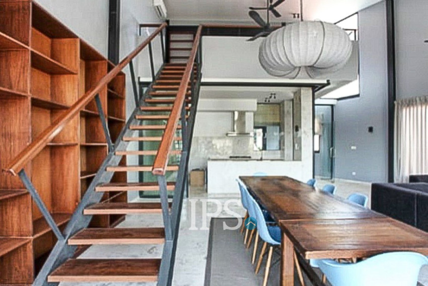 Renovated Duplex 4 Bedroom Apartment For Rent - Phsar Kandal 1, Phnom Penh