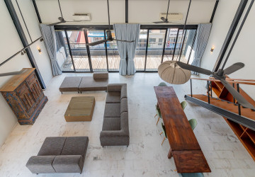 Renovated Duplex 4 Bedroom Apartment For Rent - Phsar Kandal 1, Phnom Penh thumbnail