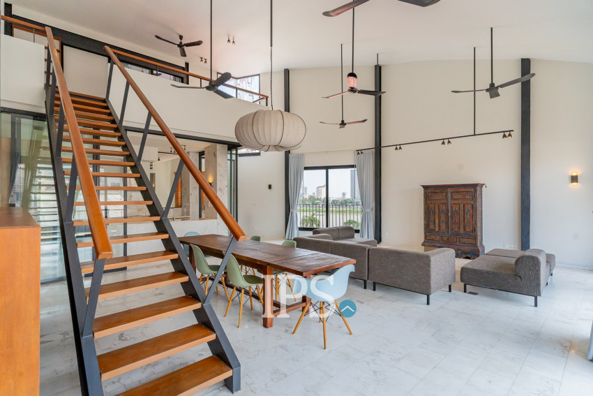 Renovated Duplex 4 Bedroom Apartment For Rent - Phsar Kandal 1, Phnom Penh