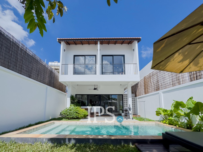 ផ្ទះវីឡា 2 បន្ទប់គេង សម្រាប់ជួល- សង្កាត់ស្វាយដង្គុំ, ក្រុងសៀមរាប