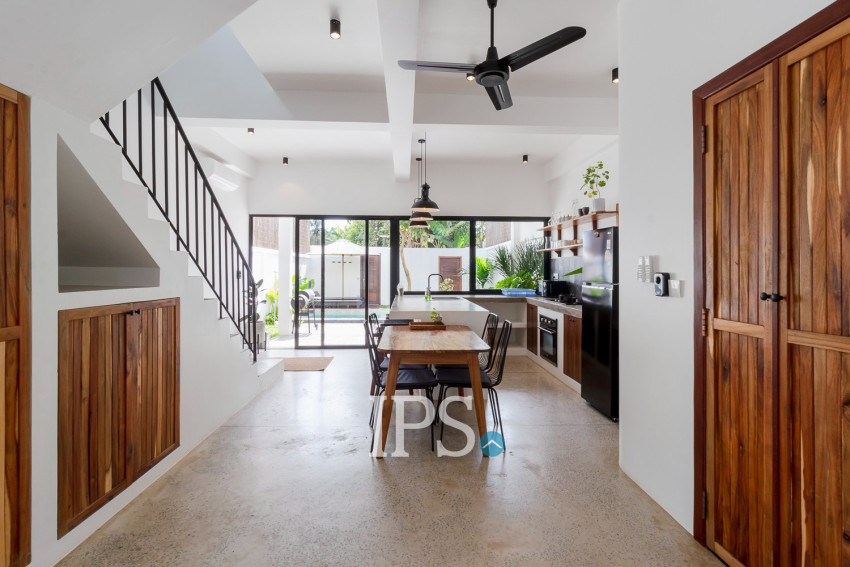 ផ្ទះវីឡា 2 បន្ទប់គេង សម្រាប់ជួល- សង្កាត់ស្វាយដង្គុំ, ក្រុងសៀមរាប