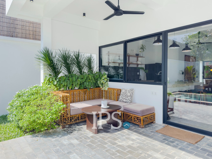 ផ្ទះវីឡា 2 បន្ទប់គេង សម្រាប់ជួល- សង្កាត់ស្វាយដង្គុំ, ក្រុងសៀមរាប