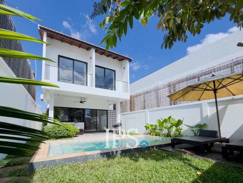 ផ្ទះវីឡា 2 បន្ទប់គេង សម្រាប់ជួល- សង្កាត់ស្វាយដង្គុំ, ក្រុងសៀមរាប