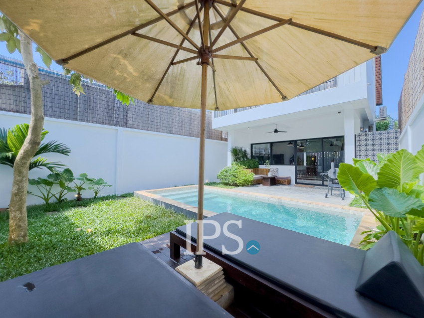 ផ្ទះវីឡា 2 បន្ទប់គេង សម្រាប់ជួល- សង្កាត់ស្វាយដង្គុំ, ក្រុងសៀមរាប