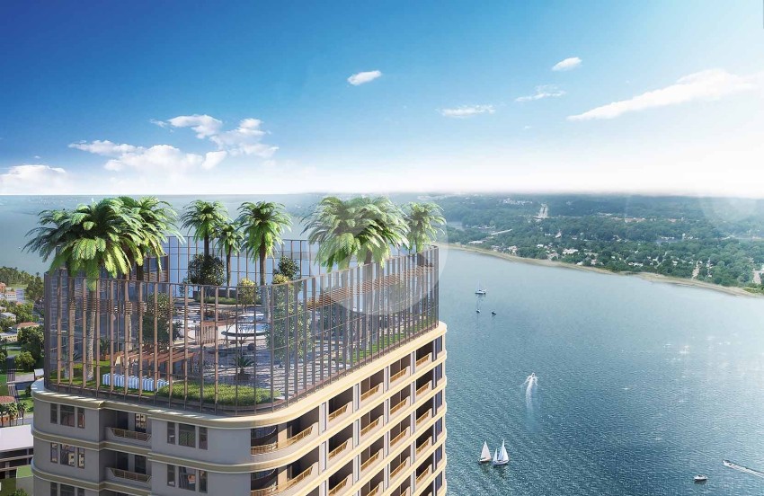 Luxury 3-Bedroom Condo for Sale  - La Vista One, Chroy Changvar, Phnom Penh