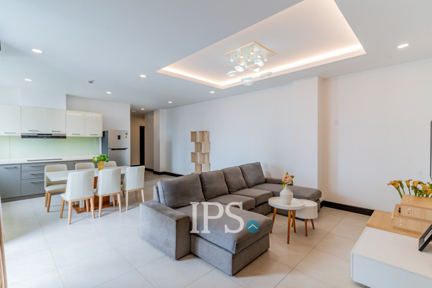 3 Bedroom Serviced Apartment For Rent - Wat Phnom, Phnom Penh