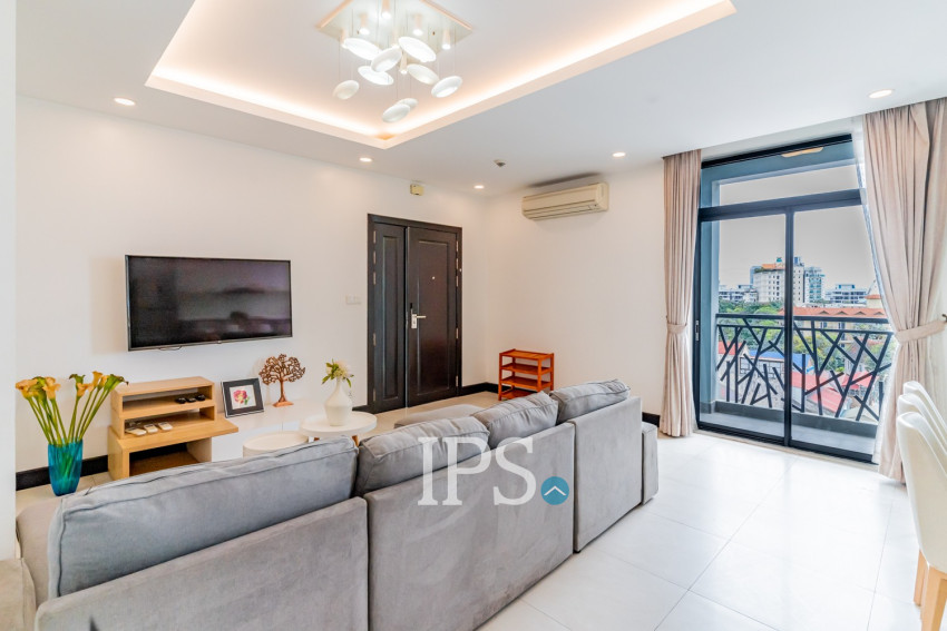 3 Bedroom Serviced Apartment For Rent - Wat Phnom, Phnom Penh