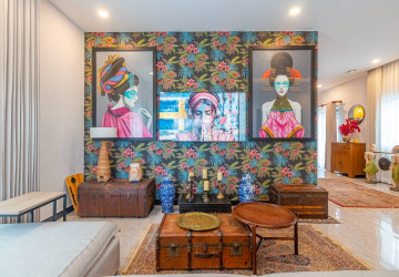 4 Bedroom Villa For Rent - Borey Tourism, Kandaek, Prasat Bakong, Siem Reap thumbnail