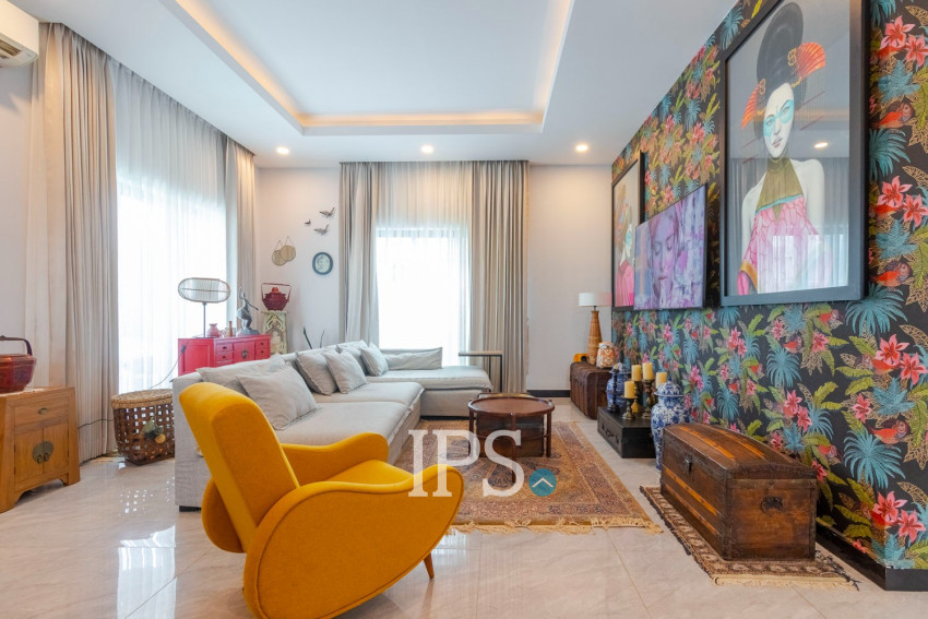 4 Bedroom Villa For Rent - Borey Tourism, Kandaek, Prasat Bakong, Siem Reap