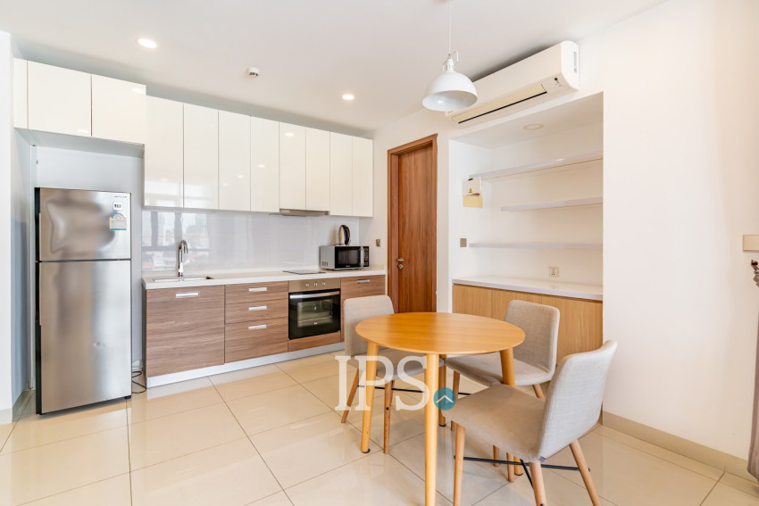 1 Bedroom Serviced Apartment For Rent - Tonle Bassac, Phnom Penh