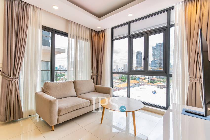 1 Bedroom Serviced Apartment For Rent - Tonle Bassac, Phnom Penh
