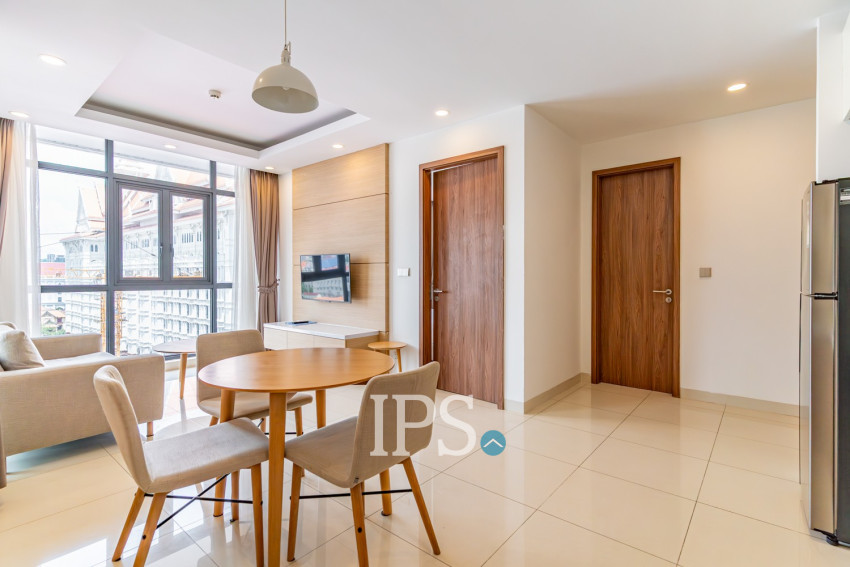 1 Bedroom Serviced Apartment For Rent - Tonle Bassac, Phnom Penh