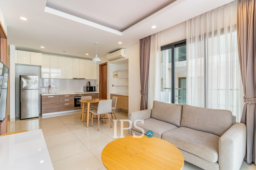 1 Bedroom Serviced Apartment For Rent - Tonle Bassac, Phnom Penh