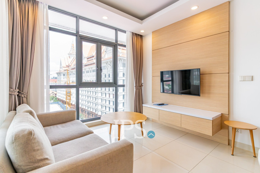 1 Bedroom Serviced Apartment For Rent - Tonle Bassac, Phnom Penh