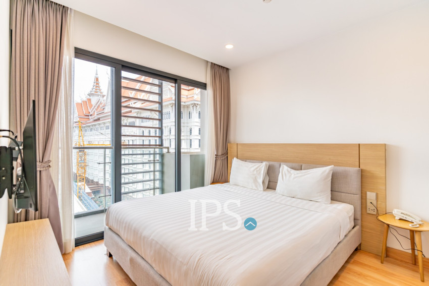 1 Bedroom Serviced Apartment For Rent - Tonle Bassac, Phnom Penh