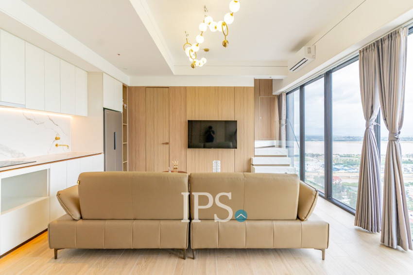 Duplex 2 Bedroom Condo For Rent - Vue Aston, Nirouth, Phnom Penh