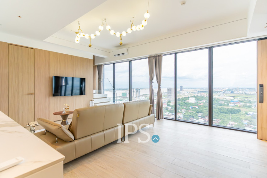 20th Floor Duplex 2 Bedroom Condo For Sale - Vue Aston, Nirouth, Phnom Penh