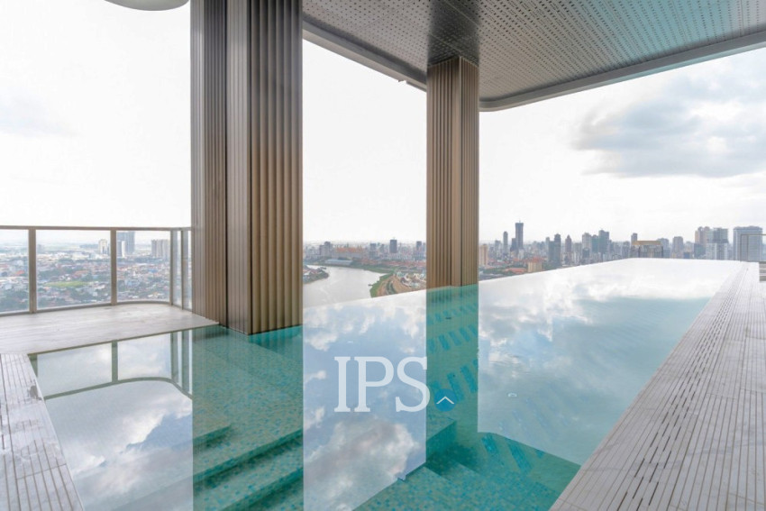 20th Floor Duplex 2 Bedroom Condo For Sale - Vue Aston, Nirouth, Phnom Penh