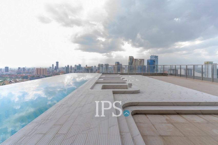 20th Floor Duplex 2 Bedroom Condo For Sale - Vue Aston, Nirouth, Phnom Penh