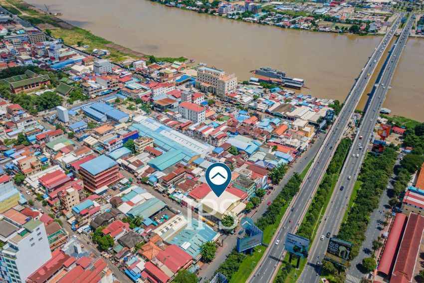 734 Sqm Commercial Land For Rent - Srah Chork, Phnom Penh