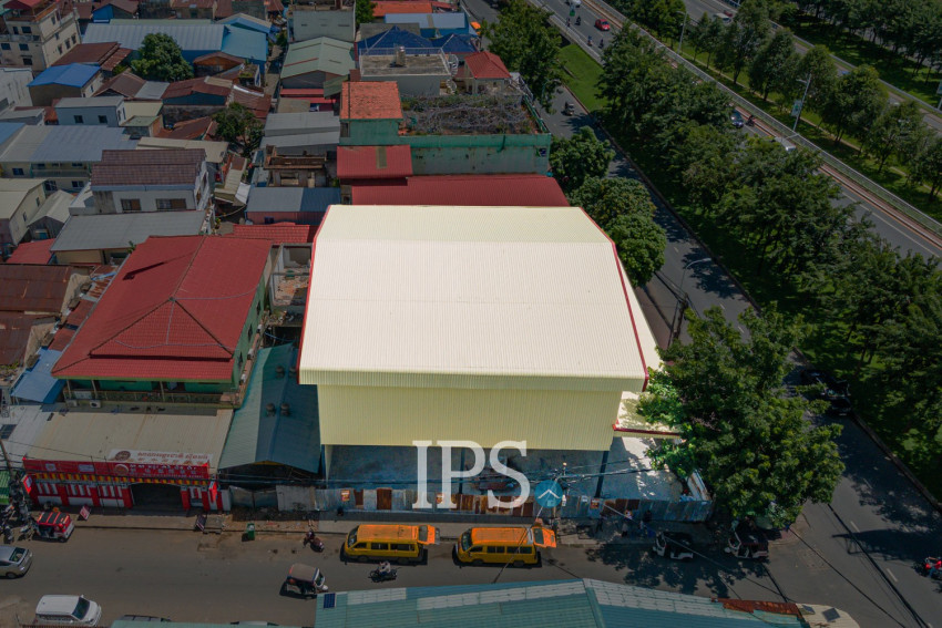 734 Sqm Commercial Land For Rent - Srah Chork, Phnom Penh