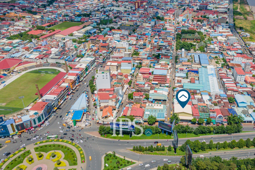 734 Sqm Commercial Land For Rent - Srah Chork, Phnom Penh
