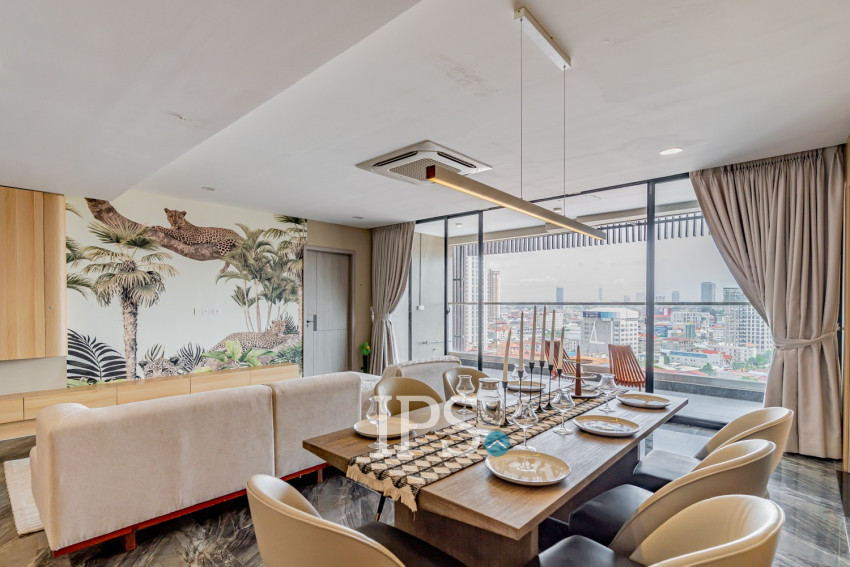 5 Bedroom Serviced Penthouse For Rent - Toul Kok, Phnom Penh
