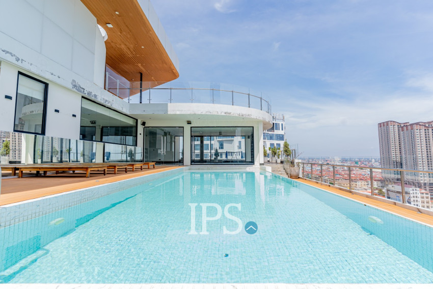 5 Bedroom Serviced Penthouse For Rent - Toul Kok, Phnom Penh