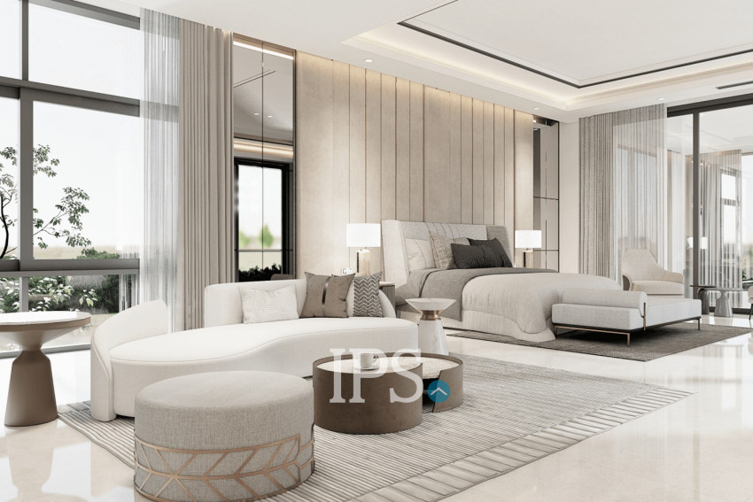 8 Bedroom King Villa For Sale - Mean Chey Residences, Cheung Aek, Phnom Penh