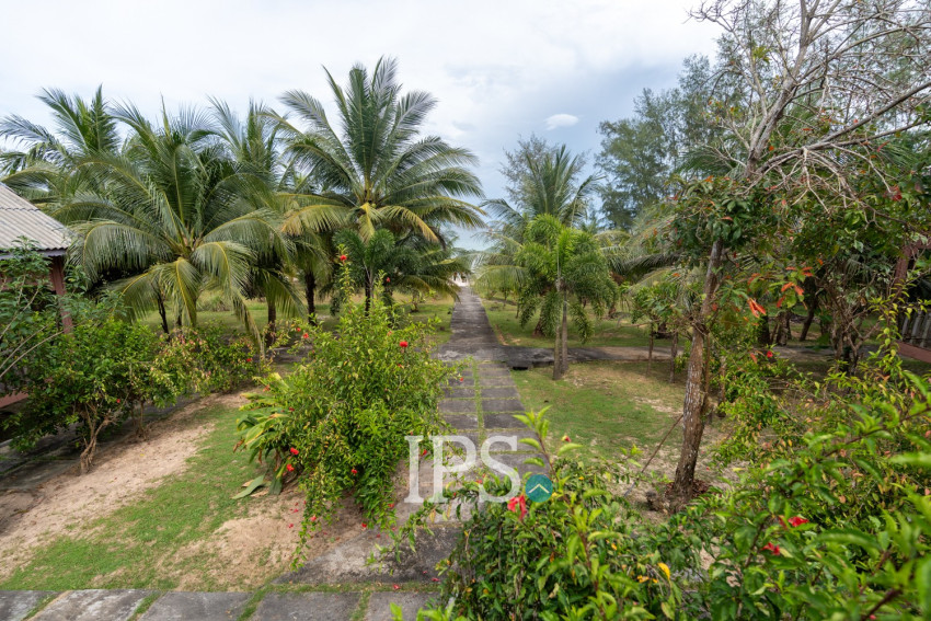 12,681 Sqm Beachfront Land For Rent - Coconut Beach, Koh Rong, Sihanoukville