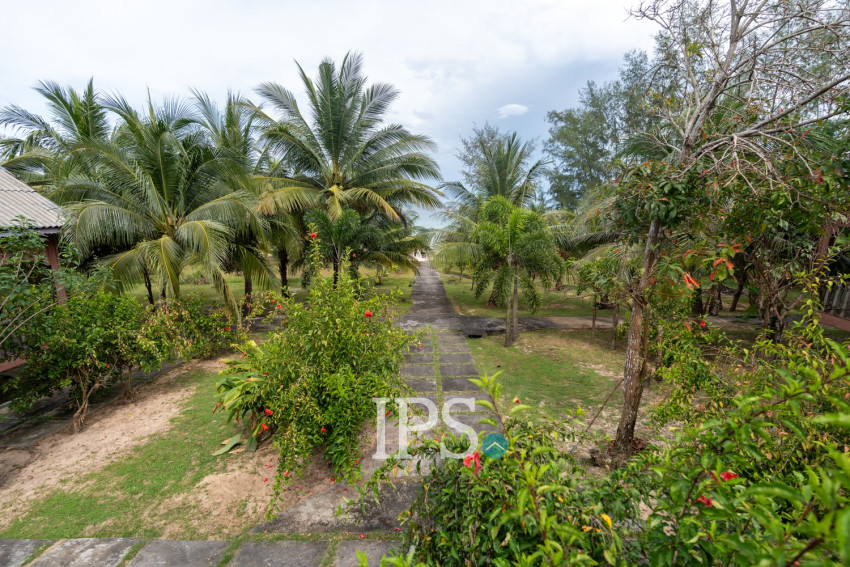 12,681 Sqm Beachfront Land For Rent - Coconut Beach, Koh Rong, Sihanoukville