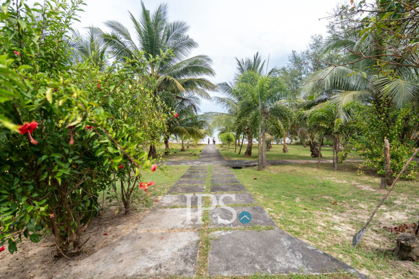 12,681 Sqm Beachfront Land For Rent - Coconut Beach, Koh Rong, Sihanoukville