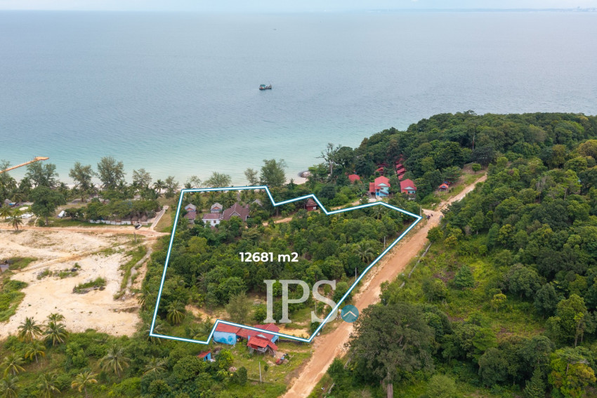 12,681 Sqm Beachfront Land For Rent - Coconut Beach, Koh Rong, Sihanoukville