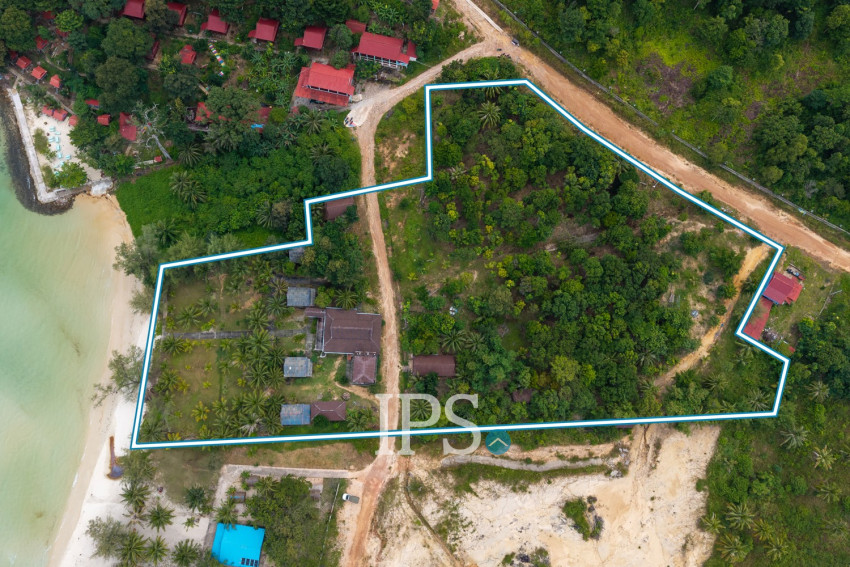 12,681 Sqm Beachfront Land For Rent - Coconut Beach, Koh Rong, Sihanoukville