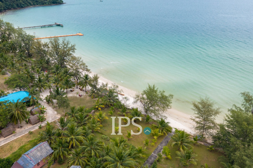12,681 Sqm Beachfront Land For Rent - Coconut Beach, Koh Rong, Sihanoukville