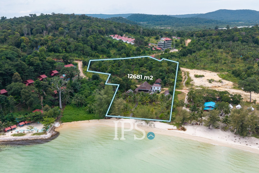 12,681 Sqm Beachfront Land For Rent - Coconut Beach, Koh Rong, Sihanoukville
