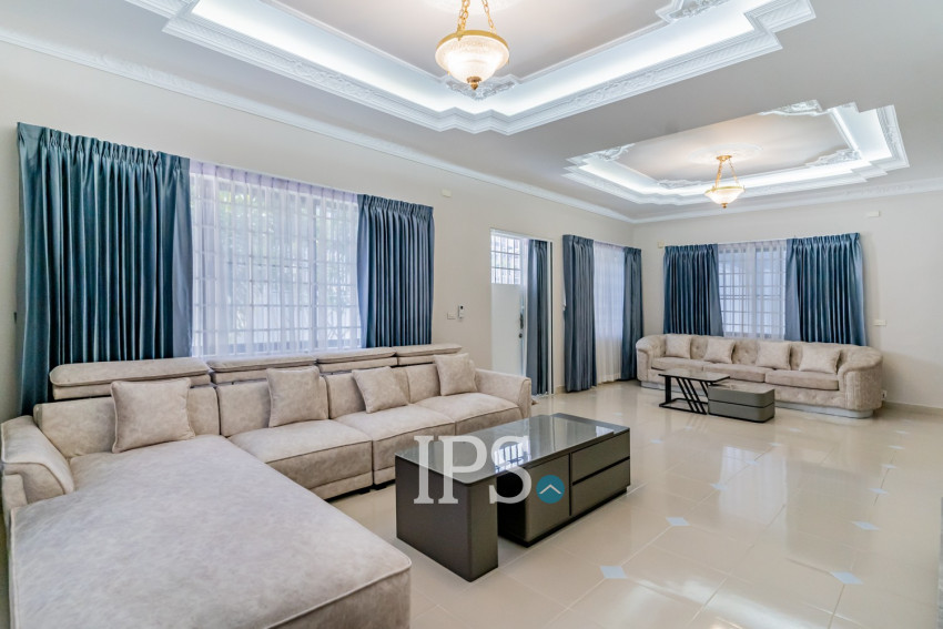 5 Bedroom Villa For Rent - BKK1, Phnom Penh